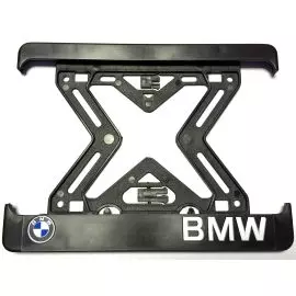 3D Podložka pod špz MOTO BMW biela, X verzia - dopredaj