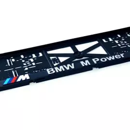 3D Podložky pod ŠPZ BMW M Power 2ks