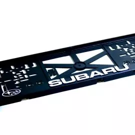 3D Podložky pod ŠPZ Subaru 2ks