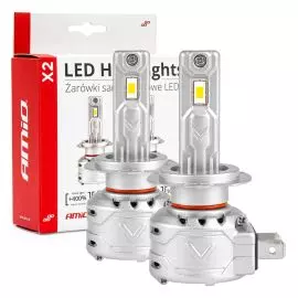 LED žiarovky hlavného svietenia H7 X2 Series AMiO