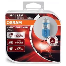 Osram Night Breaker Laser 64193NL-HCB H4 P43t 12V 60/55W 2ks box