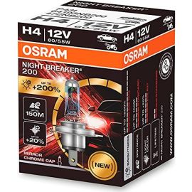 Halogénové žiarovky Osram H4 12V 60/55W P43t NIGHT BREAKER 200 /1 ks