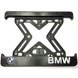 3D Podložka pod špz MOTO BMW biela, X verzia - dopredaj