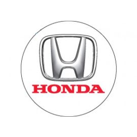 Nálepky na kolesá Honda - biela 5,5cm - VÝPREDAJ
