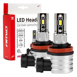 LED žiarovky hlavného svietenia H8/H9/H11 H-mini Series AMiO