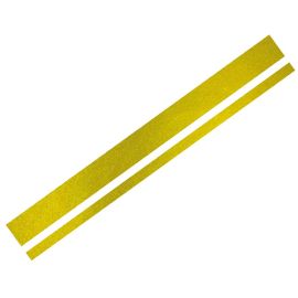 Foliatec dizajnová nálepka na auto LINES, zlatá chrómová matná 5,8x360