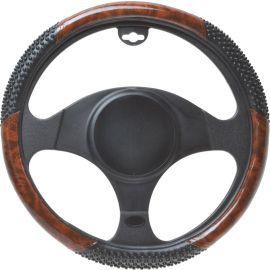 Poťah volantu s imitáciou dreva 37-39 cm Automax
