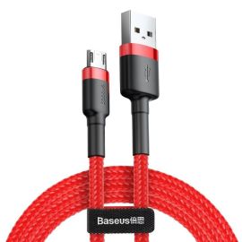 Kábel USB na micro USB BASEUS Cafule 1,5A 100cm červený