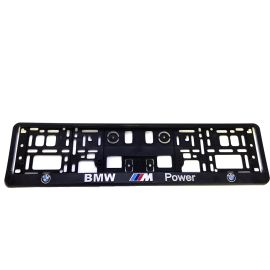 3D Podložky pod ŠPZ BMW M POWER verz.3 2ks