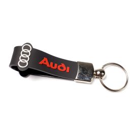 Silikónová kľúčenka Audi v.1
