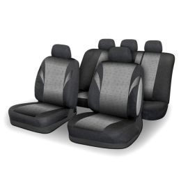 Poťahy sedadiel Poly Airbag sivé 9ks