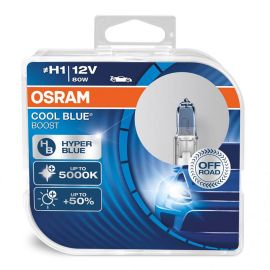 Halogénové žiarovky Osram H1 12V 80W P14,5s Cool Blue Boost 5000K 2 ks