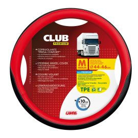 Poťah volantu Club Premium, červený 44-46cm Lampa