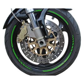 Foliatec dizajnový pásik na kolesá MOTO zelená