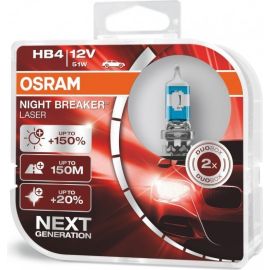 Osram Night Breaker Laser HB4 P22D 12V 55W 9006NL-HCB 2 ks box