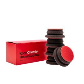 Koch Chemie HEAVY CUT PAD Ø 45 x 23mm - Leštiaci kotúč červený