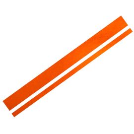 Foliatec dizajnová nálepka na auto LINES, oranžová chrómová matná 5,8x360