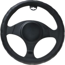 Poťah volantu čierny vzorovaný 37-39 cm Automax